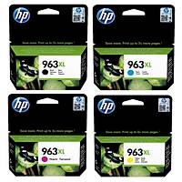 HP 963XL 3YP35AE Sar� K�rm�z� Mavi Siyah Orjinal Kartu� Seti - 9010-9015