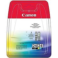 Canon BCI-24 Siyah ve Renkli Orjinal Kartu� Seti -  i250 / i320 