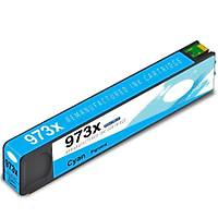 HP 973X F6T81AE Mavi (Cyan) Y�ksek Kapasiteli Muadil Kartu� | HP PageWide Pro 452dw, 477dw, 552dw, 577dw Uyumlu