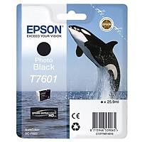 Epson T7601-C13T76014010 Foto Siyah Orjinal Kartu�