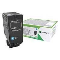 Lexmark 74C5HCE CS725 Mavi Orjinal Toner - CS720de-CS725de