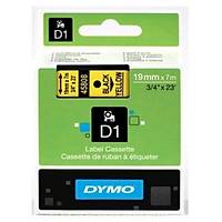 DYMO 45808 Sar�/Siyah D1 Yedek �erit (19 mm x 7 mt)