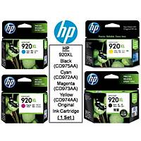HP 920XL C2N92AE Mavi K�rm�z� Sar� Siyah Orjinal Kartu� Seti - 6500-7500