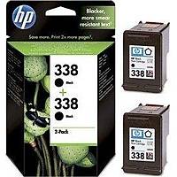 HP 338 + 338 CB331EE �kili Paket Siyah Orjinal Kartu� Seti