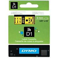 DYMO 40918 Sar�-Siyah D1 Yedek �erit (9 mm x 7 mt)
