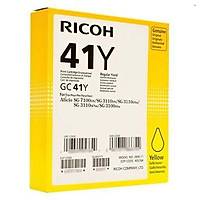 Ricoh GC-41Y 405764 Sar� Orjinal M�rekkep - SG-3100-3110-3120-7100