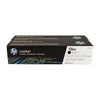 HP 126A CE310AD �kili Paket Siyah Orjinal Toner