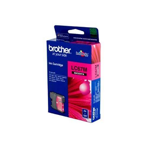 Brother LC67M K�rm�z� Orjinal Kartu�