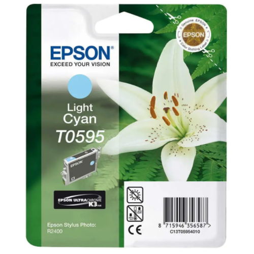 Epson T0595 C13T05954020 A��k Mavi Orjinal Kartu� - Stylus Photo R2400