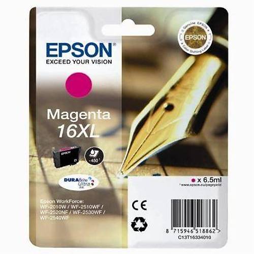 Epson T1633 16XL C13T16334020 K�rm�z� Orjinal Kartu�