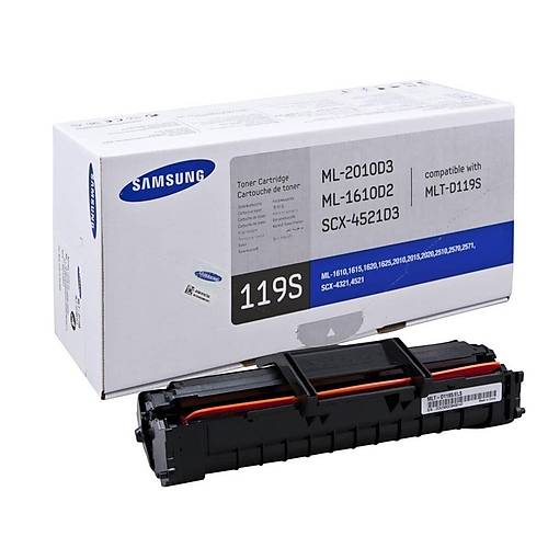Samsung MLT-D119S Siyah Orjinal Toner - ML-1610-2010-SCX-4521