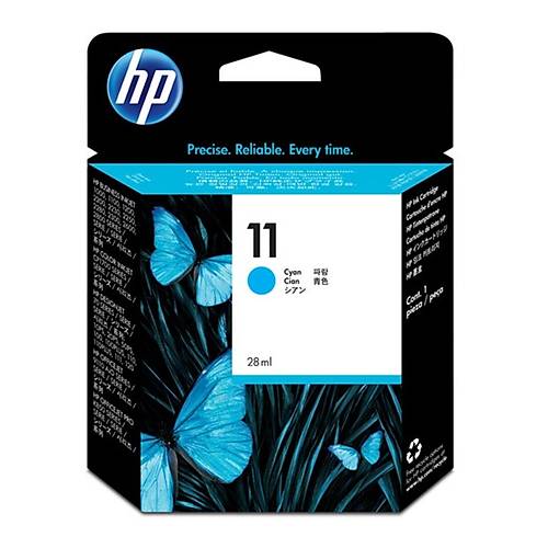 HP 11 C4836AE Mavi Orjinal Kartu� - Designjet 10-100-110-500