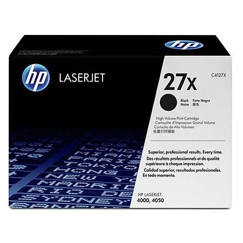 HP 27X C4127X Siyah Orjinal Toner - 4000-4050