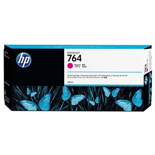 HP 764 C1Q14A K�rm�z� Orjinal Kartu� - Designjet T3500