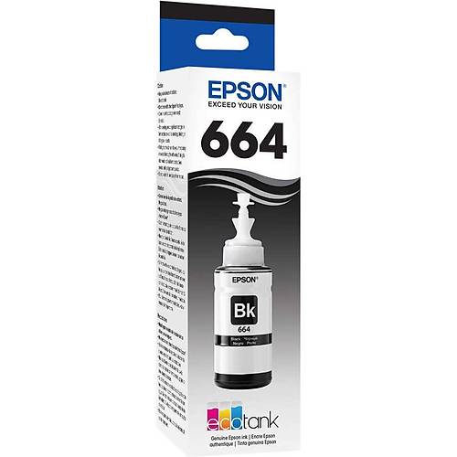 Epson T6641 C13T66414A Siyah Orjinal M�rekkep - L300-L350-L1300