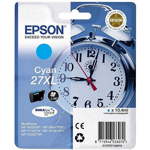 Epson 27XL T2712 C13T27124020 Mavi Orjinal Kartu� - WF-3620