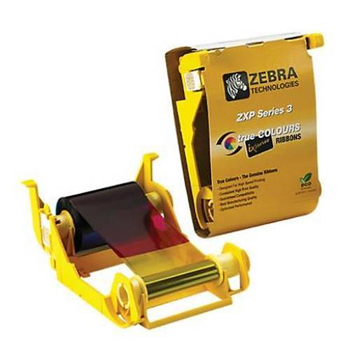Zebra ZXP Series 3 ZXP3 800033-848 YMCKOK Orjinal Renkli Ribbon