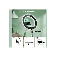 I��kl� Ayakl� Tripod | Foto�raf & Video �ekimi i�in LED I��kl� Ayarlanabilir Telefon Tripodu