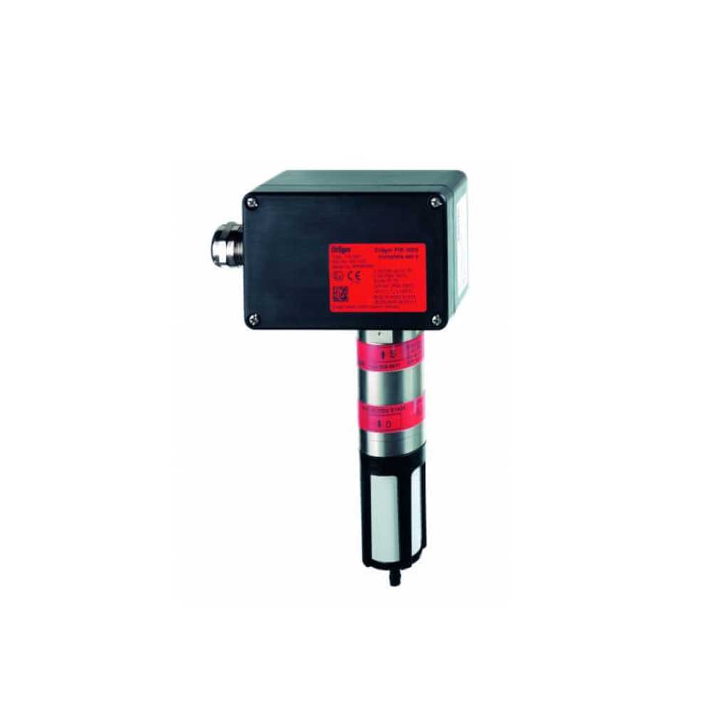 PIR 3000 Infrared Exproof Sabit Tip Gaz Algılama Dedektörü - Draeger