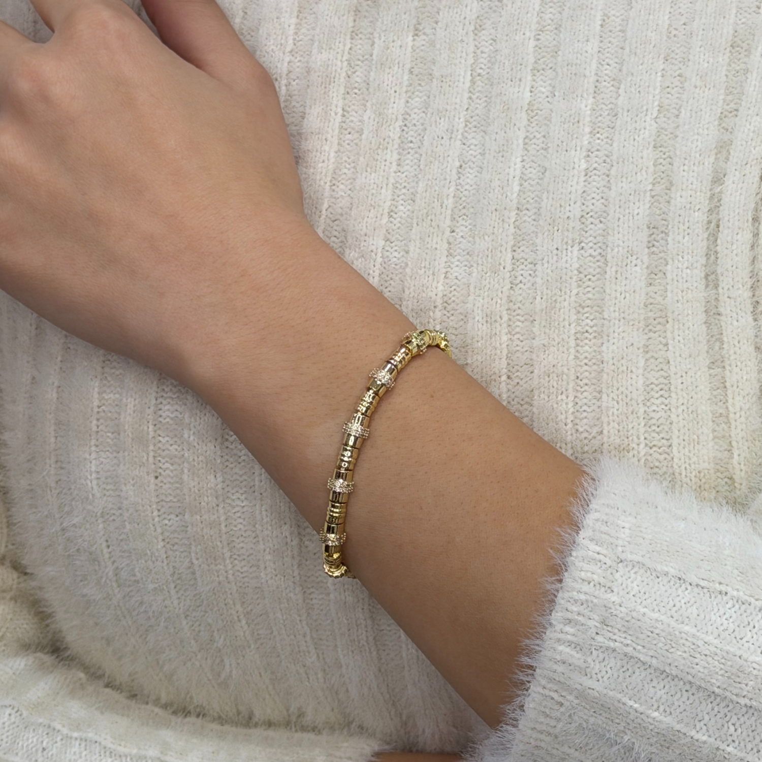 Zara Gold Segement Bileklik