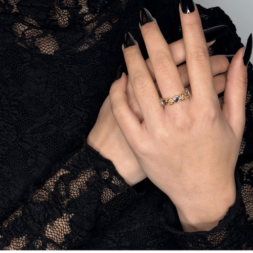 Liora Kalp Ta�l� Gold Y�z�k