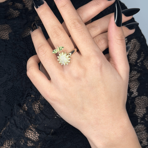 Flora Zarafet Gold Y�z�k