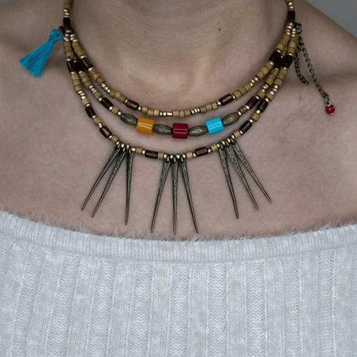 Nomad Sprit �ok Katmanl� Kolye