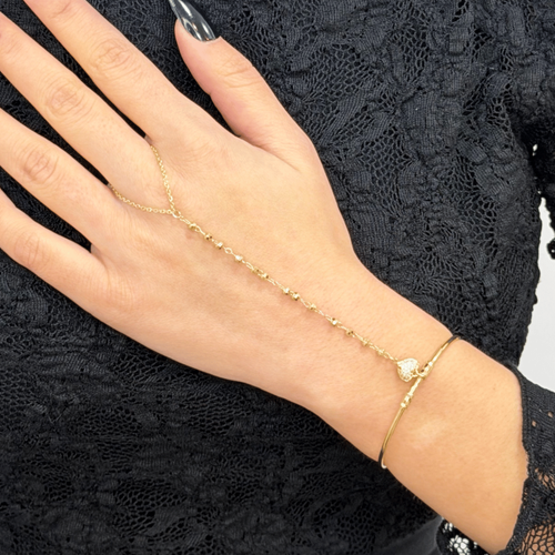 Zarif Kalp Gold �ahmeran Bileklik