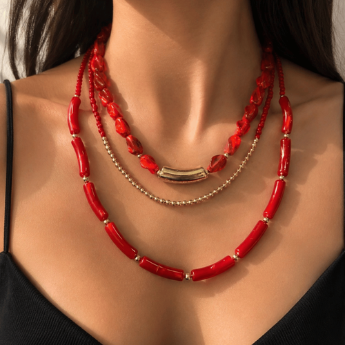 Ruby Glow Katman Kolye