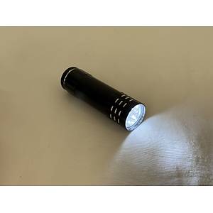 Led'li El Feneri - Siyah