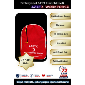 Afet ve Deprem �antas� - AFETX WORKFORCE