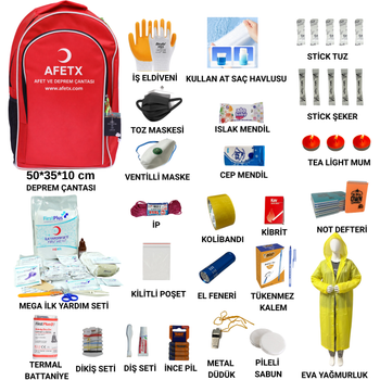 Afet ve Deprem S�rt �antas� - B�y�k