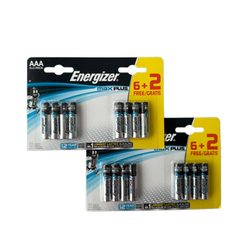 Energizer Kumanda Pili 6+2