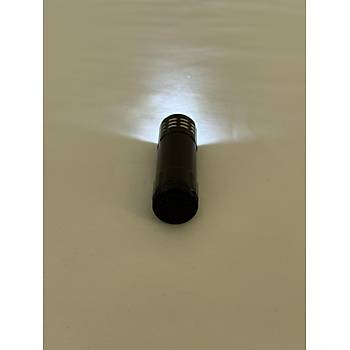 Led'li El Feneri - Siyah