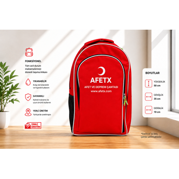 Afet ve Deprem �antas� B�y�k - BO� (50*35*10)