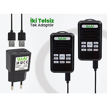 WLN KD-C80 Tekli Mini El Telsizi - 16 Kanal Radyolu