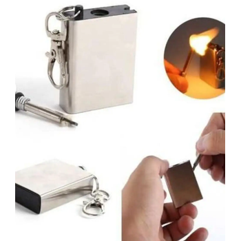 Metal Kibrit Anahtarl�k