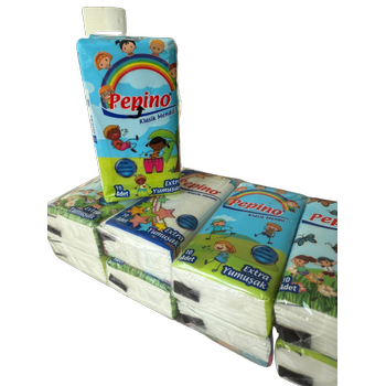 Pepino Klasik Ka��t Mendil - 4 Adet