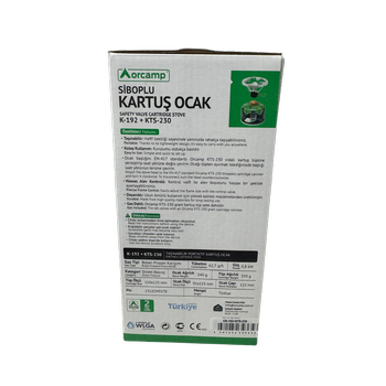 Orcamp Siboplu Kartu� Ocak Seti 230 gr