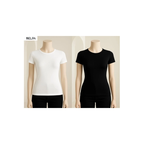 S�la Sella K�sa Kollu Bisiklet Yaka Body 2'li Set