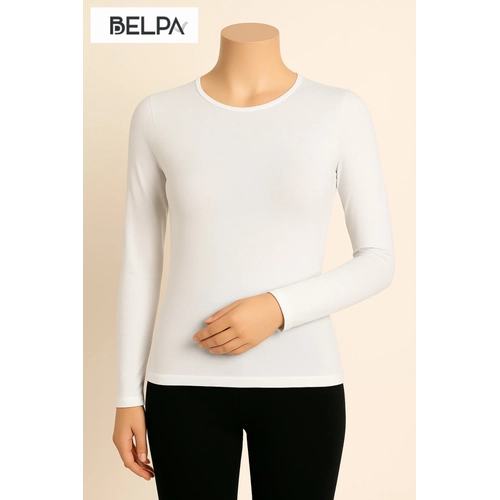 S�la Sella Kad�n Yuvarlak Yaka Uzun Kollu Atlet