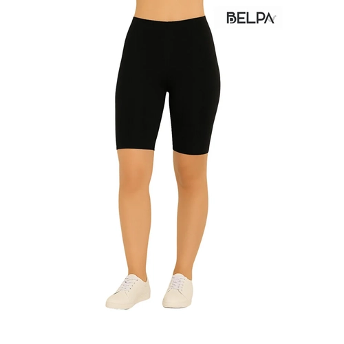 S�la Sella Kad�n Slim Fit Basic K�sa Tayt