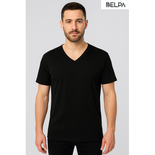 Ersa �� Giyim Ribana Yar�m Kol V Yaka Erkek Atlet 6'l�