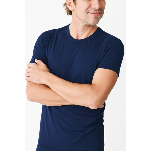 Ersa �� Giyim Modal Erkek S�f�r Yaka T-Shirt 3'l�