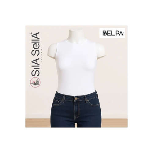 S�la Sella Yuvarlak Yaka S�f�r Kol Atlet