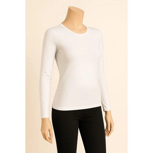 S�la Sella Kad�n Yuvarlak Yaka Uzun Kollu Atlet