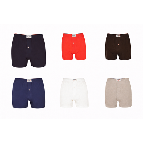 Ersa �� Giyim Erkek Penye Jakarl� Boxer 6'l�