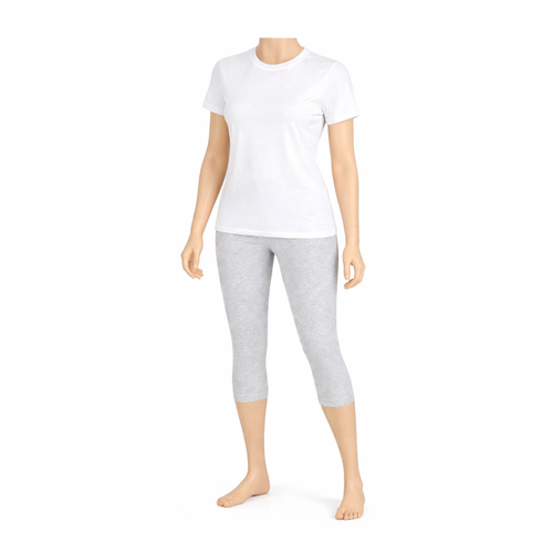 Diz Alt� Pamuklu Penye Tayt, Likral� Tayt, Kapri Tayt,, B�y�k Beden Tayt %95 Pamuklu %5 Tekli