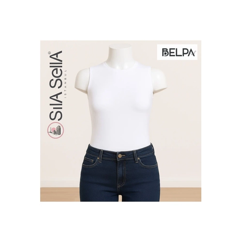 S�la Sella Yuvarlak Yaka S�f�r Kol Atlet