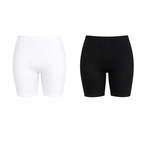 Likral� Penye Tayt, Pamuklu, B�y�k Beden ��lik Tayt %95 Pamuklu %5 Likra 2'li Paket